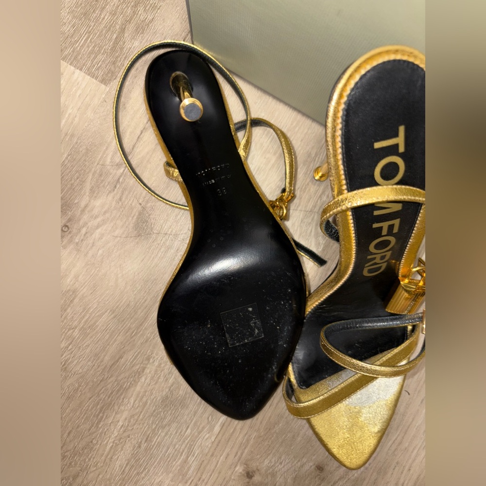 Tom ford gold metallic